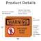 Signmission Spa Closed Do Not Enter OSHA Warning Sign, Vinyl Decal, 18in W x 12in L, 2PK OS-2PACK-WS-D-1218-L-12837 - alternate 3